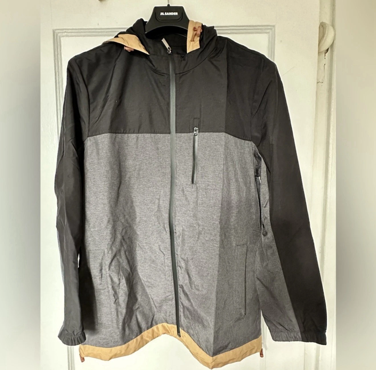 Alfani Men's Grey Lightweight Windbreaker M