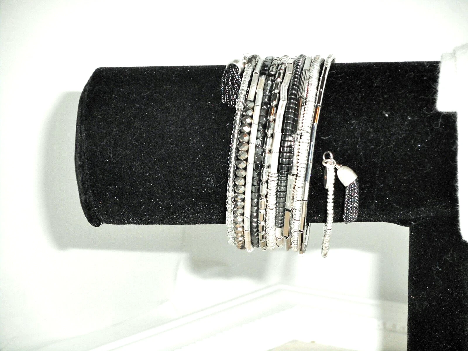 Bracciale Stella & Dot Celine a spirale in argento delicatamente amato!