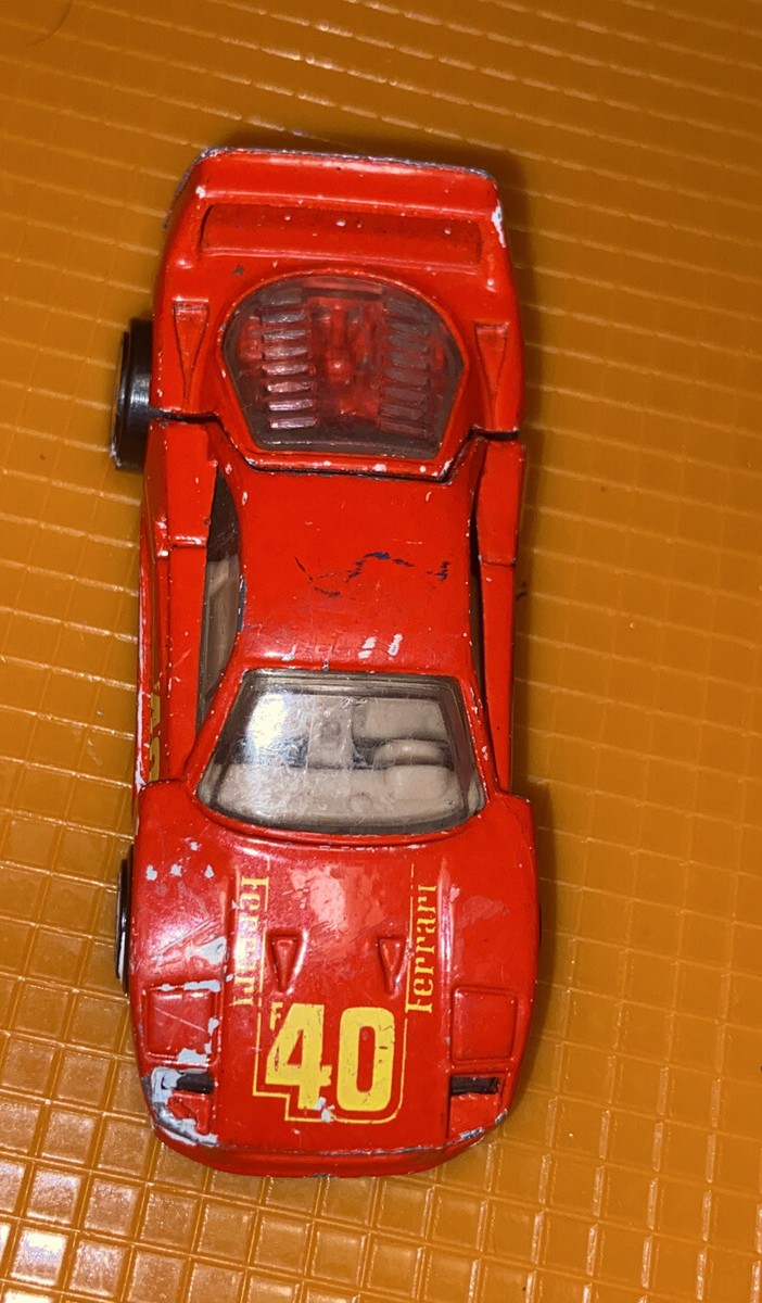 Vintage Hot Wheels 1988 Speed Fleet Red Ferrari F40 Rare Original