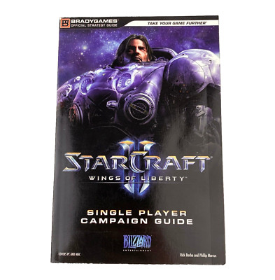 2010 StarCraft II 2 Wings Of Liberty Single Player Campaign Guide BradyGames