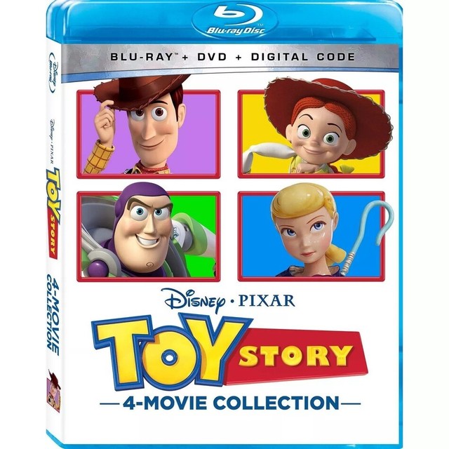 Disney Pixar Toy Story 4movie Collection BluRay DVD for