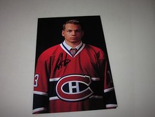 SVEN ANDRIGHETTO AUTOGRAPHED MONTREAL CANADIENS 4X6 # 2