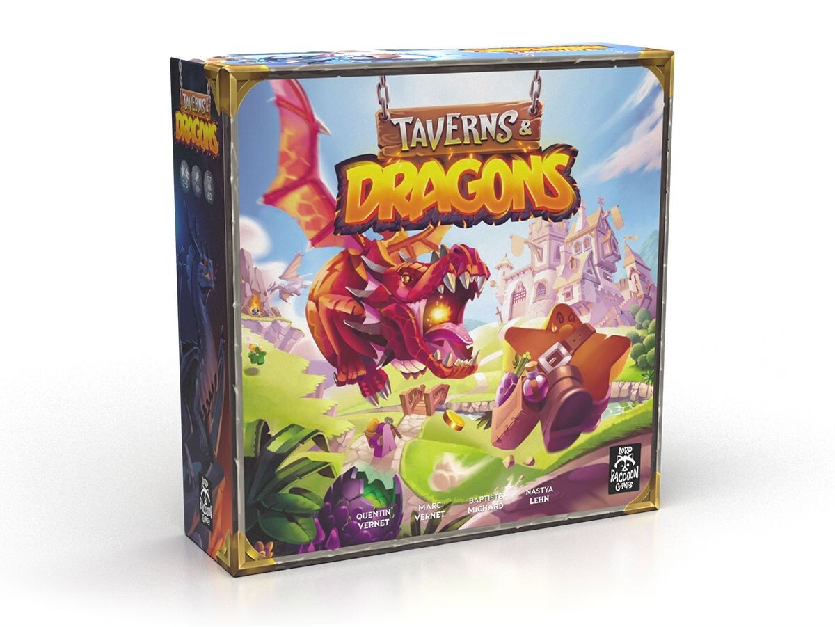 TAVERNS & DRAGONS Lord Raccoon Games : Édition Premium de Jeu de Société Neuf
