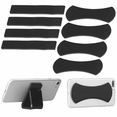 Callstel 8er-Set Anti-Rutsch-Pads für Smartphone und Tablet-PC, selbstklebend