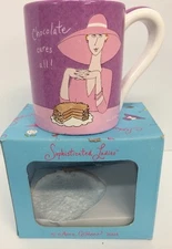 Chocolate Cures All!- Coffee Mug Anne Gibbons Coffee Cup 