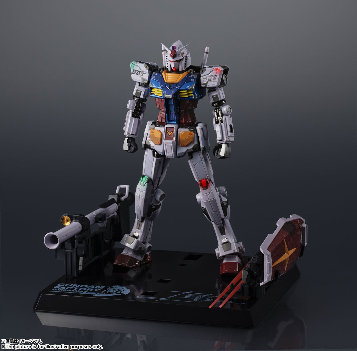 Chogokin x GUNDAM FACTORY YOKOHAMA RX-78F00 GUNDAM -Night