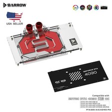 Barrow FULL Cover GPU Water Block for Zotac RTX 4090 Trinity OC AMP Extreme Airo