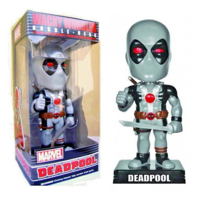 Funko Wacky Wobbler Bobble-Heads Marvel Deadpool X-Force Kostüm Ver