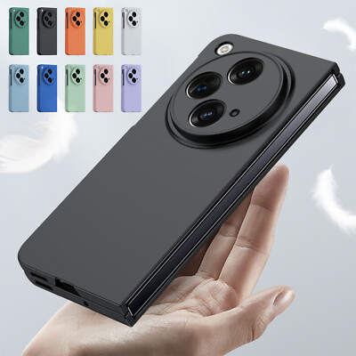 For OnePlus Open Shockproof Ultra Thin Matte Skin Feel Hard PC Fold Case Cover