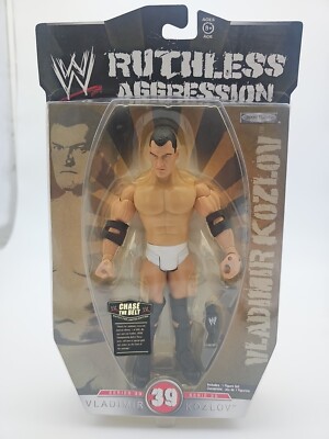 2009 Jakks Pacific WWE Ruthless Aggression Series 39 Vladimir Kozlov Figure