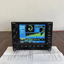 Garmin GNS 530AW WAAS GPS/NAV/COMM P/N 011-01066-00 28 VOLT w/ New 8130