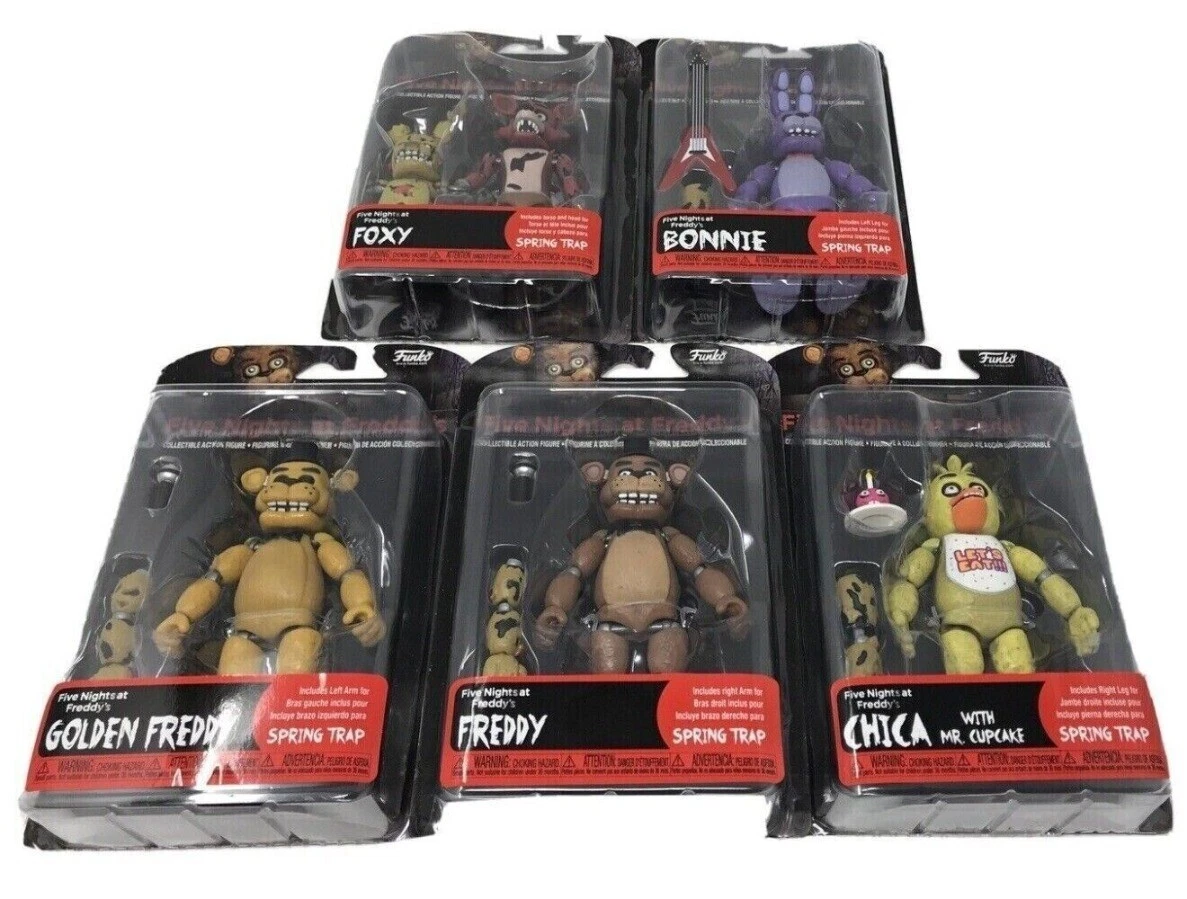  Funko Action Figures! Set of 5 - Five Nights at