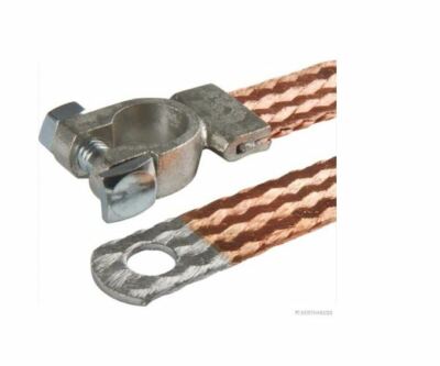 Tresse De Masse 40cm – Cosse Femelle Avec Trou, Pour Porsche, Herth Buss Réf. 52287040