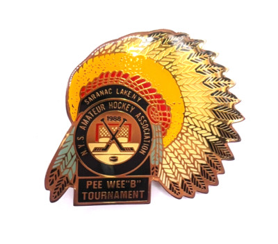 Saranac Lake Pee Wee ''B'' Tournament Pin Eishockey Anstecker NHL Hockey #000