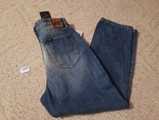 Lee Vintage Modern Jeans High Rise Straight Leg Ankle 31 Retro Stone NWT 5297