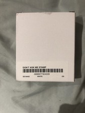 Supreme Don't Ask Me For Sh t Stamp White SS18 Bogo