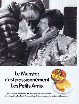 ADVERTISEMENT ADVERTISING 094 1989 LE MUNSTER c'est passionately Les Petits Amis