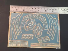 Ship Model Fittings Parts Sergal HMS Bounty brass photo etched sheet 1:60 scale