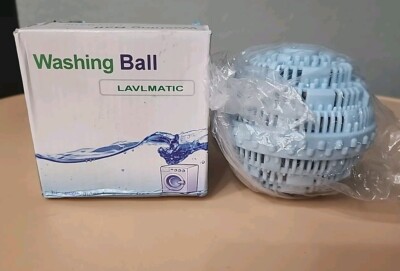 Smartklean Washing Ball Lavlmatic - No More Toxic Detergents! Open Box