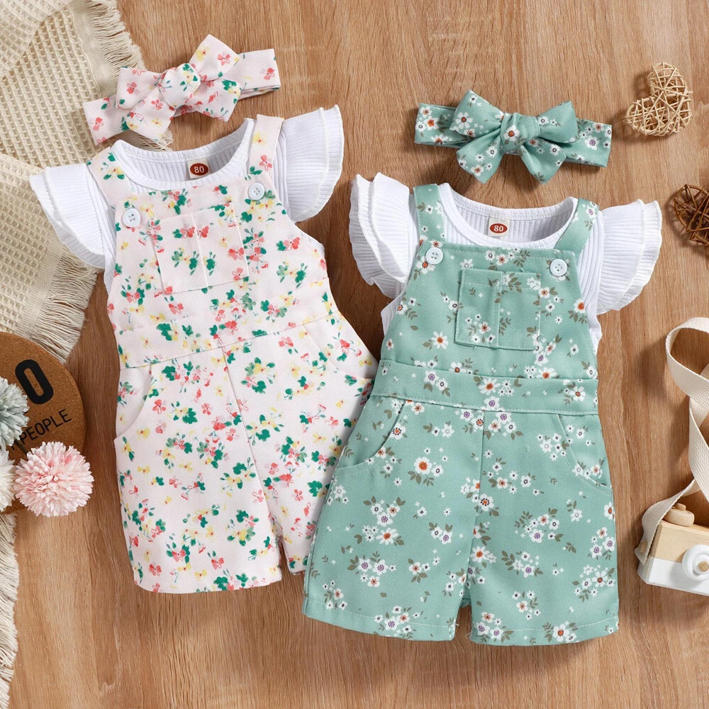 Baby girl store romper summer