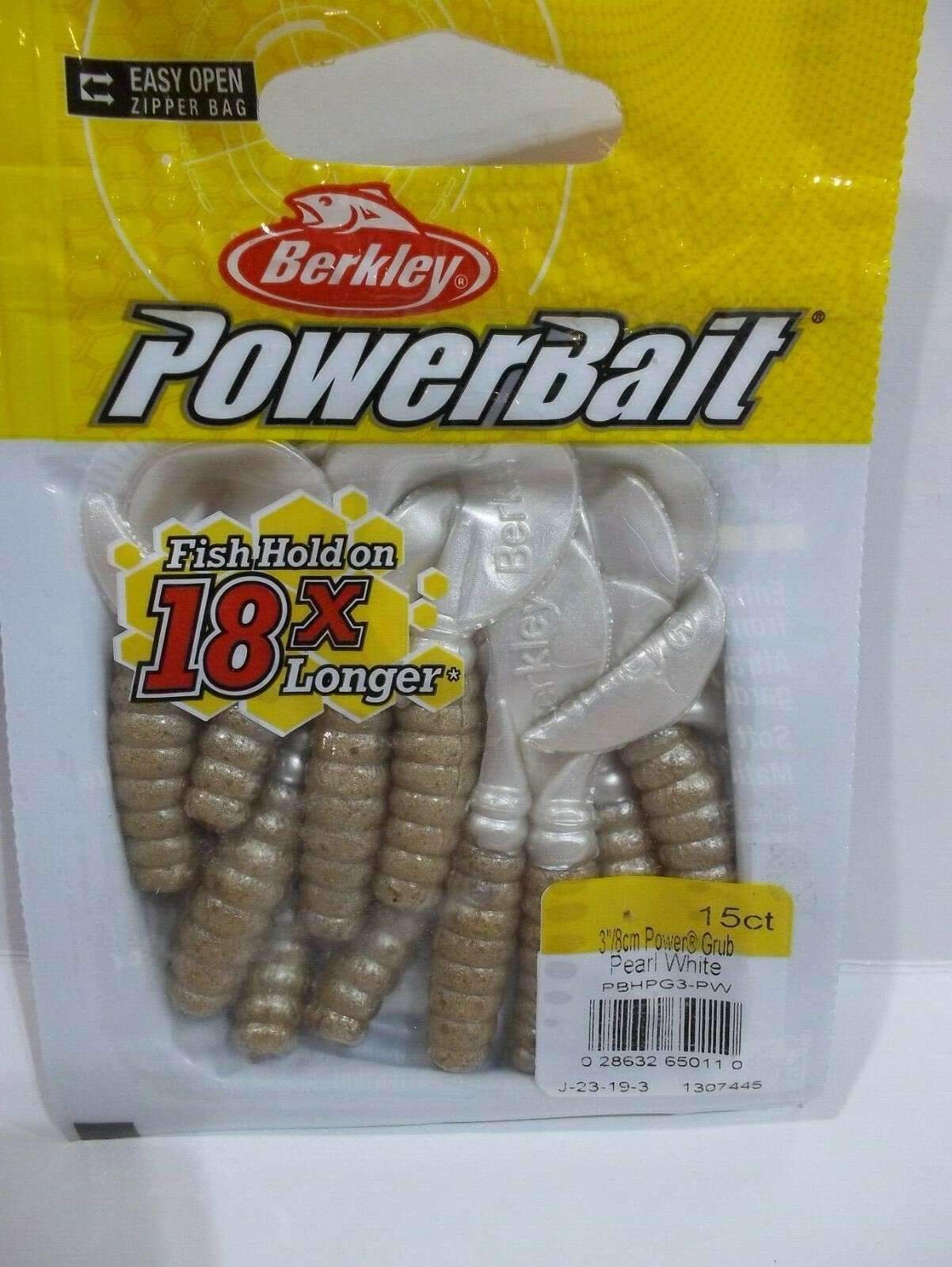 Berkley Powerbait 3" Power Grub 15 count packages Choose your Colors