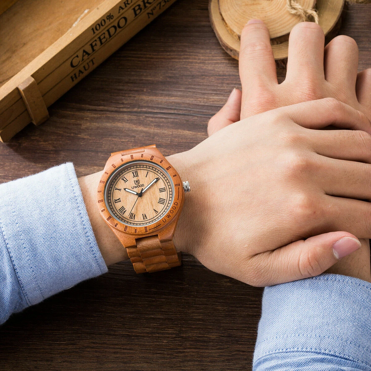 U store wood watches