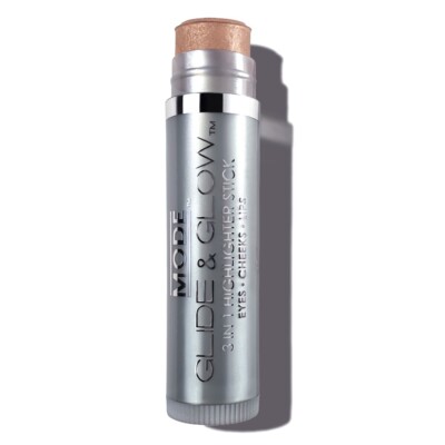 MODE Glide & Glow 3 in 1 Highlighter Makeup Stick NIGHT EDGE Rose Gold Copper