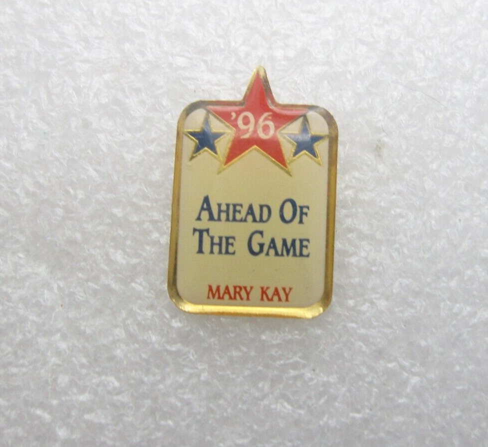 Vintage 1996 Mary Kay Ahead of the Game Lapel Pin (C353)