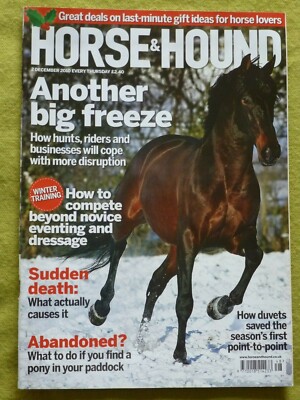 HORSE & HOUND / 2010 DEC 2 / HOW DUVETS SAVED THE SEASON'S FIRST POINT TO POINT