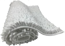 Bath Mat Set 2 Piece Non Slip Chenille 1pc or with Toilet Pedestal