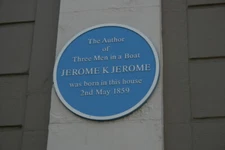 Photo 6x4 Blue plaque to mark the birthplace of Jerome K Jerome The blue  c2009