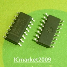 50 PCS MAX202ESE SOP-16 MAX202 SMD +5V RS-232 Transceivers IC Chip