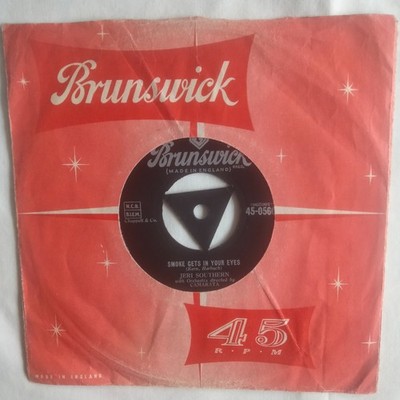 Jeri Southern - Smoke Gets In Your Eyes / Fire Down Below 7'' 45rpm