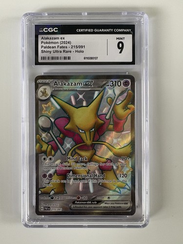 Alakazam ex graded CGC 9 for sale on eBay