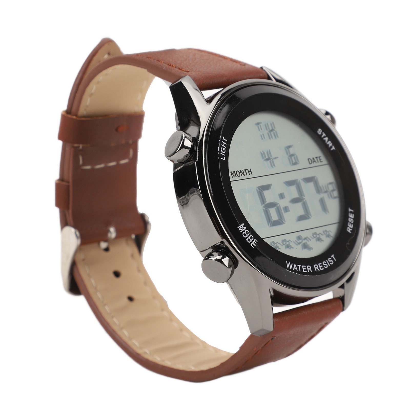 Men Digital Sports Watch Waterproof Calendar Alarm Stopwatch For Outdoor Activit