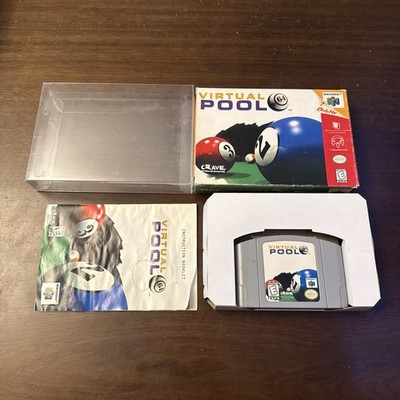 Virtual Pool 64 (Nintendo 64 N64) Complete - Tested - Authentic