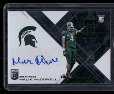 2017 Panini Elite Draft Picks #103 Malik McDowell Draft Picks Autographs
