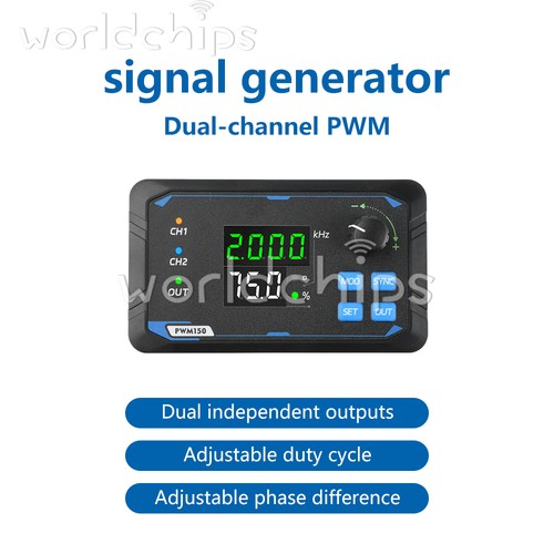 Generatore di Segnale Modulo Regolabile 1Hz-150kHz PWM Frequenza Impulsi Duty Cycle - Foto 6 di 24