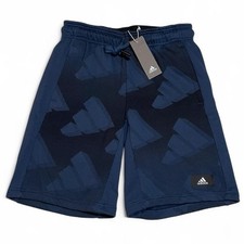NWT Adidas Sportswear Future Icons Graphic Shorts Crew Navy/Black Men  s Size M