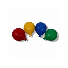 Vintage 1976 Burwood Balloon Wall Hangings Set of 4 Nursery Playroom Decor USA