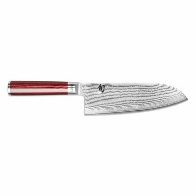 Kai Shun Classic Red Großes Santoku Messer Kochmesser Küchenmesser 19 cm