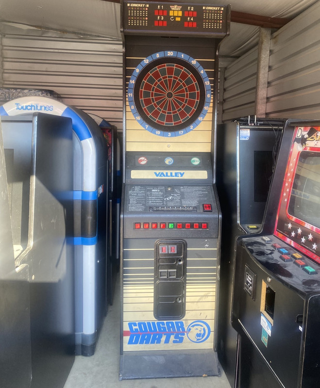 Valley Cougar Darts Arcade Electronic Dart Game Machine