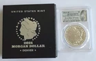 2021-D $1 Morgan Dollar 100th Anniversary First Day of Issue PCGS MS70 Denver