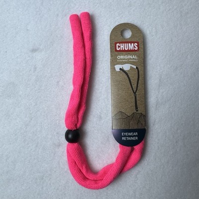 New Chums Original Cotton Eyewear Retainer Sunglass Glasses Strap Pink
