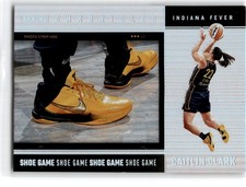 2025 Panini Caitlin Clark Chronicled Exclusive Holo Foil Shoe Game #76