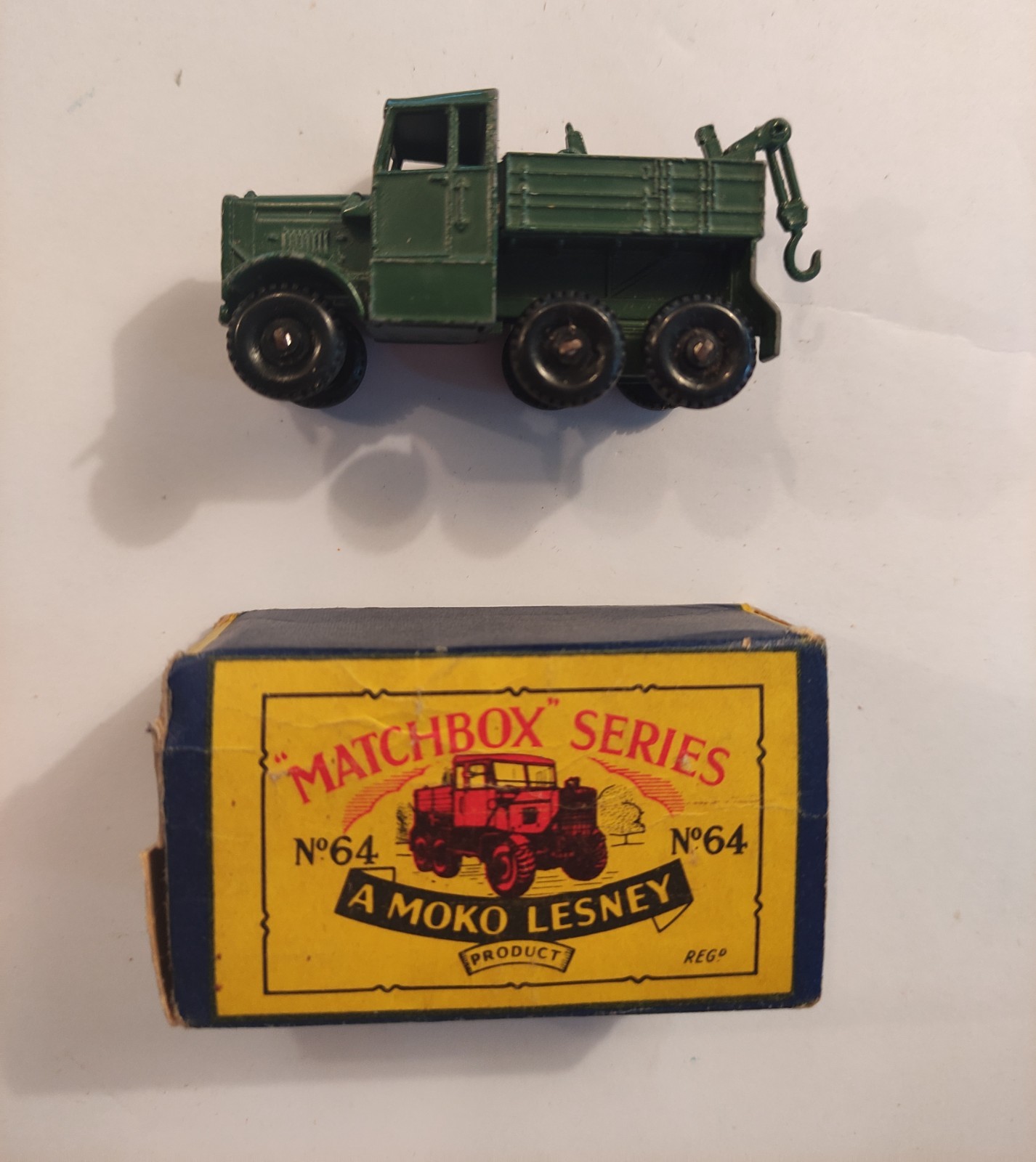 Matchbox 64a, Scammell Breakdown - Free Price Guide & Review