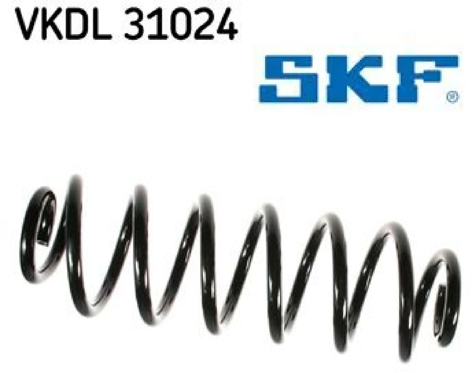 Skf Braun Feder Hinten Skoda Superb Vw Eos Touran - Bild 2