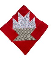 19th Century Handmade Basket Quilt Squares