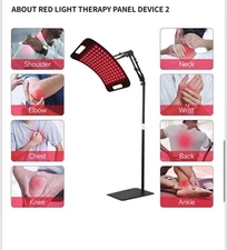 Red Light Lamp for Face and Body Home Use 660Nm 850Nm near Infrared Light Panel 