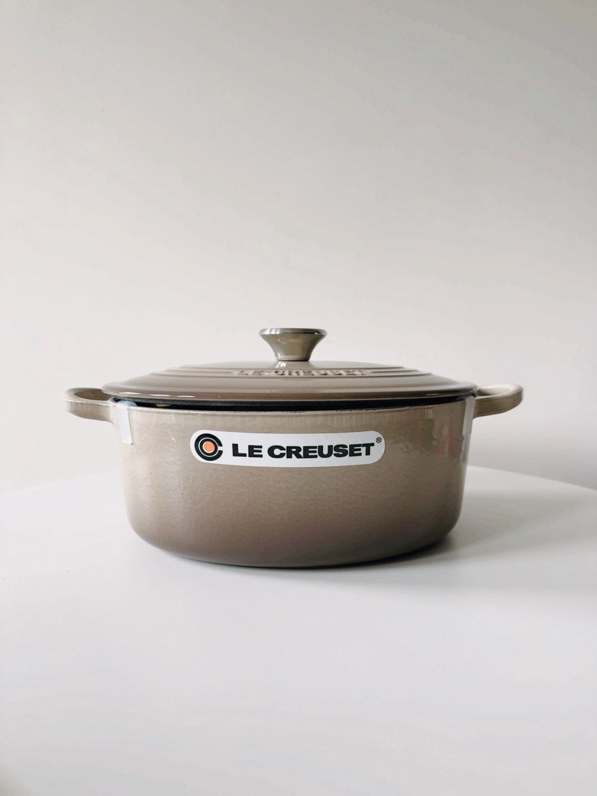 Le Creuset 25 Oval Dutch Oven Vintage 3.5qt Linen RETIRED